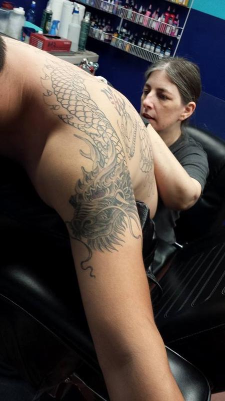 Darc tattooing